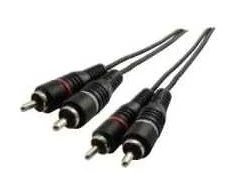 Schwaiger Audiokabel Cinch Audioverbindung 5m Juodas