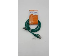 Schwaiger CAT 6 Netzwerkkabel S/FTP mit 1000 MBits 1m Grün