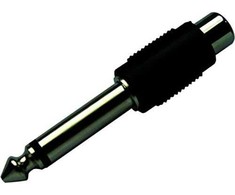 Adapteris AV Schwaiger Schwaiger Adapteris Mono 6,35mm Klinke Cinch Buchse