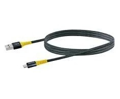 USB kabelis Schwaiger USB-A - mikroUSB 1,2 m geltona (WKUM10511)