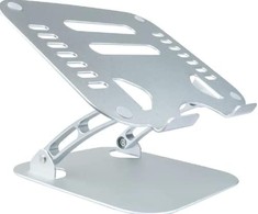 Schwaiger Laptopständer bis 20'' Max.20KG faltbar Alu sidabrinis