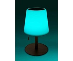Lampa stołowa Schwaiger Schwaiger LED Tischleuchte Akku 200Lm Solar IP44 RGB 255mm s