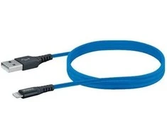 USB kabelis Schwaiger USB-A - Žaibas 1.2 m mėlyna (LPRO440501)