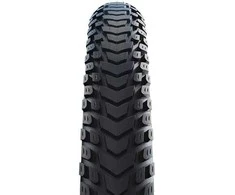 SCHWALBE Marathon Mondial Non folding tire (42-622) Juodas, RaceGuard, Yes, weight:670 g