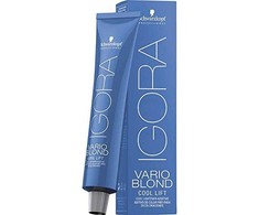 Schwarzkopf Professional Igora Vario Blond Cool Lift priemonė plaukų šviesinimui, 60 ml