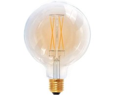 Segula LED Globe 125 auksinis E27 5W 340Lm 1900K ściemnialny