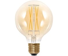 Segula LED Globe 95 auksinis E27 5W 340Lm 1900K ściemnialny
