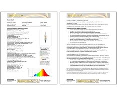Segula LED French świeca permatomas E10 1,5W 2200K ściemnialny
