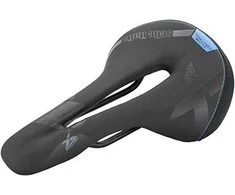 Selle Italia SELLE ITALIA X- LAND E -Bike TM SUPERFLOW L (id rungtynės - L3) Manganas Tube 7, fibra- tek- Mokka, 275g Juodas- mėlyna (NEW)