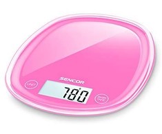 Virtuvinės svarstyklės Sencor Kitchen Scale SKS 34 RD