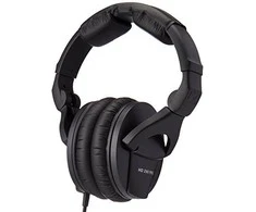 SENNHEISER HD 280 PRO, DYNAMIC HI-FI STEREO Ausinės, 64 ?, CLOSED, ADJUSTABLE HEADBAND, COILED KABELIS 3M, JACK 3.5MM, Juodas