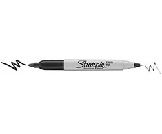Sharpie Twin Tip juodas žymeklis 2 vnt. - 1986454
