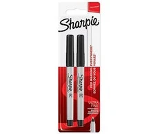 Sharpie Ultra Fine rašikliai, 0,5 mm, juodi, 2 vnt. - 1985878