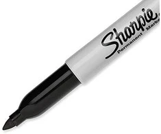 Sharpie - Permanentinis žymeklis, plonas, juodas, 12 lizdinių plokštelių (1996111)