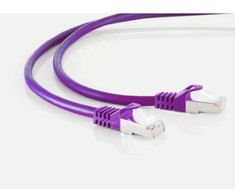 Shiverpeaks patchcord BASIC-S Cat 7, S/FTP, PiMF, LSZH, violetinė, 2m (BS75512-V)
