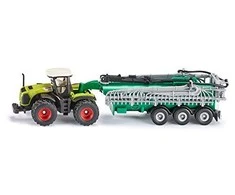 Siku Claas Xerion su vakuumine cisterna