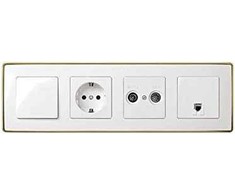 Kontakt Simon 8201640-245 RĖMAS SIMON82 DETALĖ