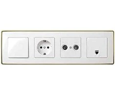 Kontakt Simon 8201640-245 RĖMAS SIMON82 DETALĖ