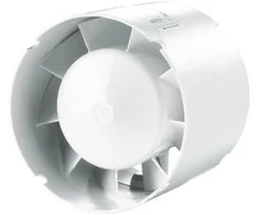 Inline Vents Kanalų ventiliatorius su mišriu srautu fi 100 33W 36dB (TT100)