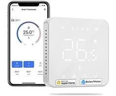 Meross MTS200 Wi-Fi termostatas veikia su Apple Homekit, SmartThings