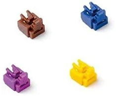 Šakotuvas Smart Keeper Smartkeeper SmartKeeper Basic "RJ45 Port" Blocker gelb 10 Stk.+Key