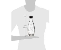 SodaStream DuoPack stiklinis grafinas (2 x 0,6 l stikliniai grafinai)