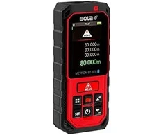 Lazerinis atstumų matuoklis su Bluetooth funkcija Sola Metron 80 BTC