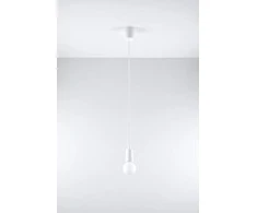 Sollux Lighting Pakabinamas šviestuvas DIEGO 1 baltas