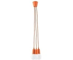 Sollux Lighting Pakabinamas šviestuvas DIEGO 3 oranžinis