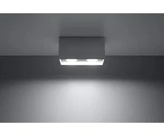 Sollux Lighting Lubinis šviestuvas QUAD pilkas