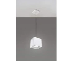 Sollux Pakabinamas šviestuvas QUAD 1 baltas