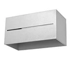 Sollux Lighting Sieninis šviestuvas LOBO MAXI pilkas
