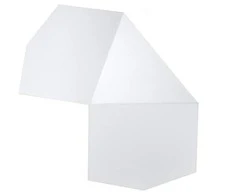 Sollux Lighting Sieninis šviestuvas TRE baltas