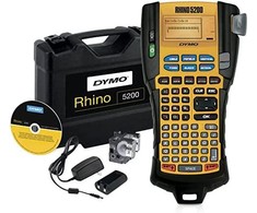 Etikečių spausdintuvas Dymo DYMO Rhino 5200 im stabilen Hartschalenkof. ABC UK/HK