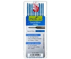 Grafitinės šerdys PICA 4041 mėlynos 2,8mm, 10vnt.