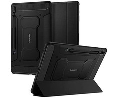 Spigen Rugged Armor Pro, juodos spalvos – Samsung Galaxy Tab S7+/S8+