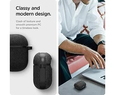 Spigen URBAN FIT Apple AirPods 3 juodos spalvos