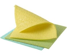 Spontex Spontex Schwammtuch Classic Antibac PEFC 5er Pack