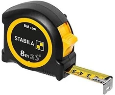 Ruletė STABILA BM100 8m mm/inch