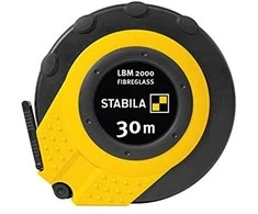 Matavimo juosta LBM 2000, stiklo pluošto, 30m, Stabila