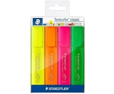 Staedtler Klasikinis 4 spalvų biuro žiedas