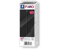 Fimo Juodo minkšto termoreaktyviojo plastiko masė 454g