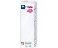 Staedtler Fimo polimerinis molis 454g baltas