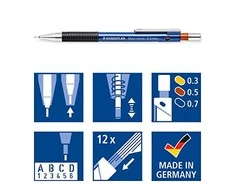Staedtler TALPYKLĖ Druckbleistift Marso mikro. 3ST