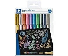 Staedtler – metalinis rašiklis, 10 vnt (8323 TB10)