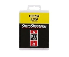 53 A tipo kabės „STANLEY" 5000 vnt. 6 mm