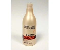 Šampūnas pažeistiems plaukams Stapiz Sleek Line Repair 300ml