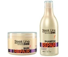Šampūnas skirtas dažytiems plaukams Stapiz Sleek Line Colour 300ml