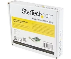 StarTech 4 PORT LP PCIE USB CARD/.