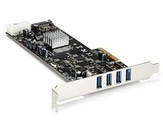 StarTech PCIE 2.0 x4 – 4x USB 3.0 valdiklis (PEXUB3S44V)
